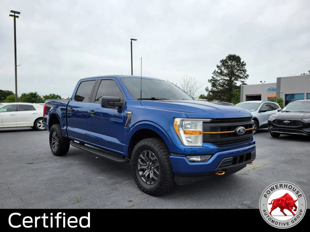 Used 2022 Blue Ford Tremor image 8