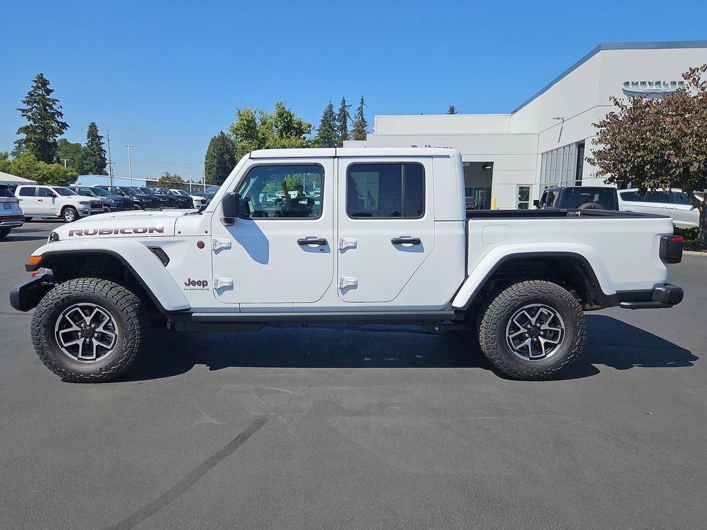 New 2026 Bright White Clearcoat Jeep Rubicon image 3