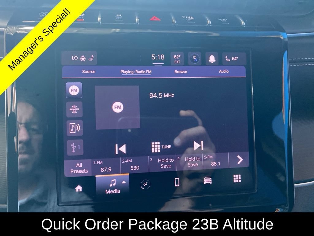 Used 2025 Jeep Grand Cherokee Altitude with VIN 1C4RJHAG4SC317554 for sale in Monticello, Minnesota