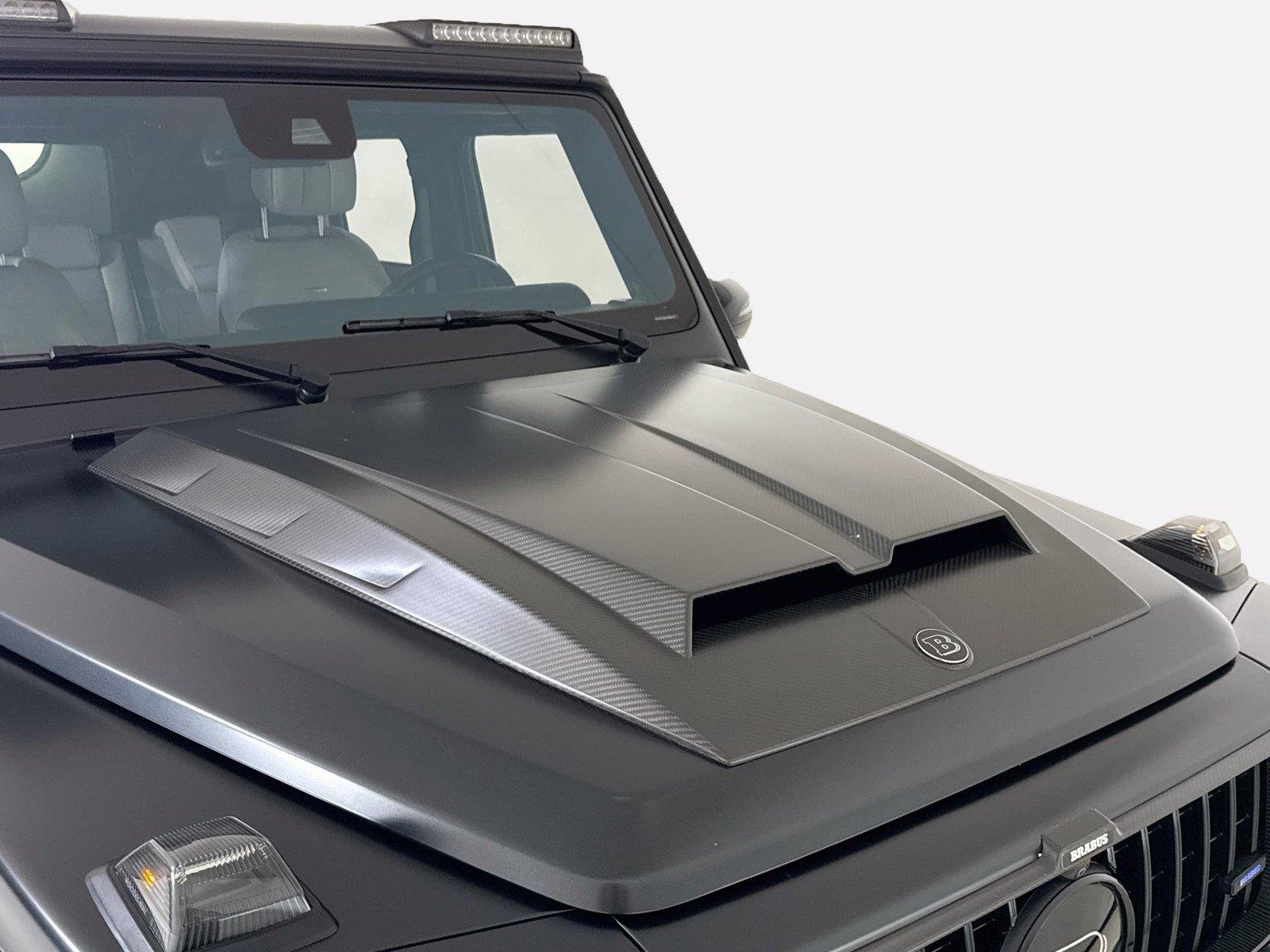 Used 2020 designo Night Black Magno Mercedes-Benz AMG® G 63 | Brabus Widebody | Factory Matte Black image 36