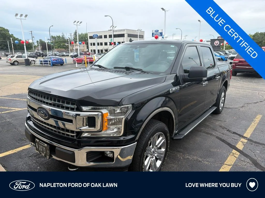 Certified Used 2019 Black Metallic Ford XLT image 1