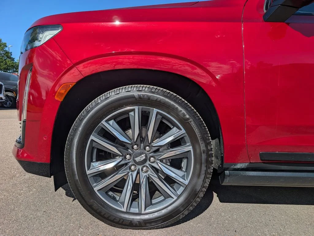 Used 2024 Radiant Red Tintcoat Cadillac Sport Platinum image 9