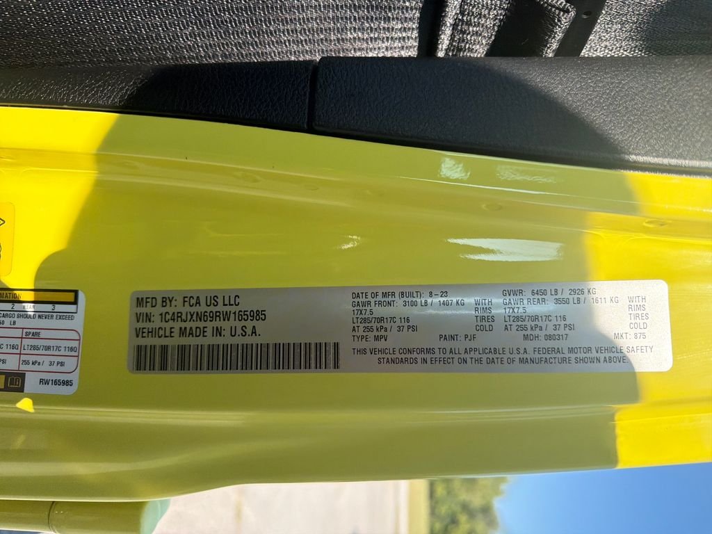 Used 2024 Yellow Jeep Willys 4xe image 25