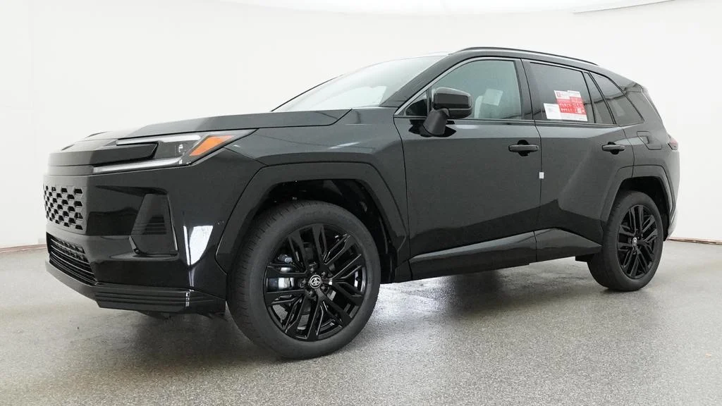 New 2026 Midnight Black Metallic Toyota XSE image 6