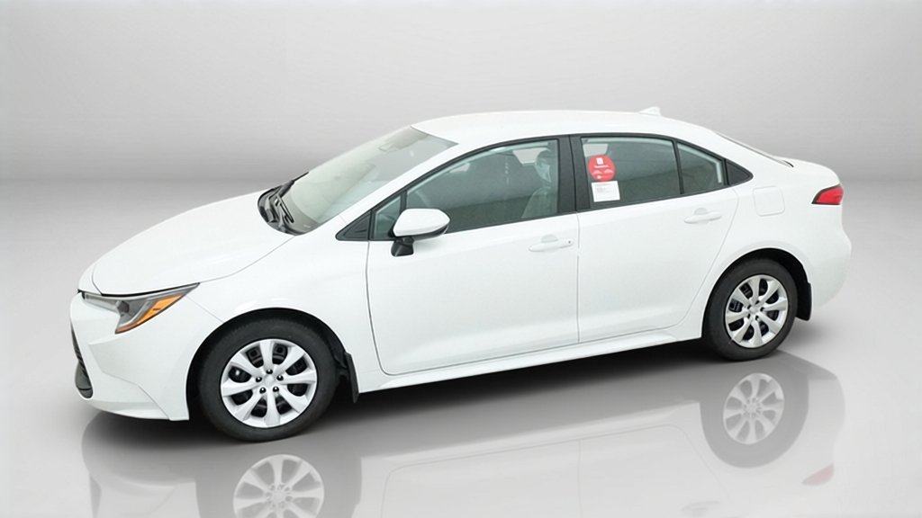 New 2027 Wind Chill Pearl Toyota LE image 3