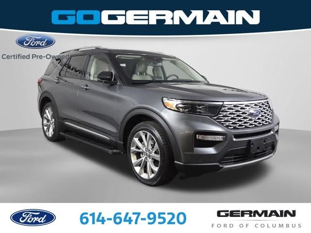 Certified Used 2022 Carbonized Gray Metallic Ford Platinum image 4