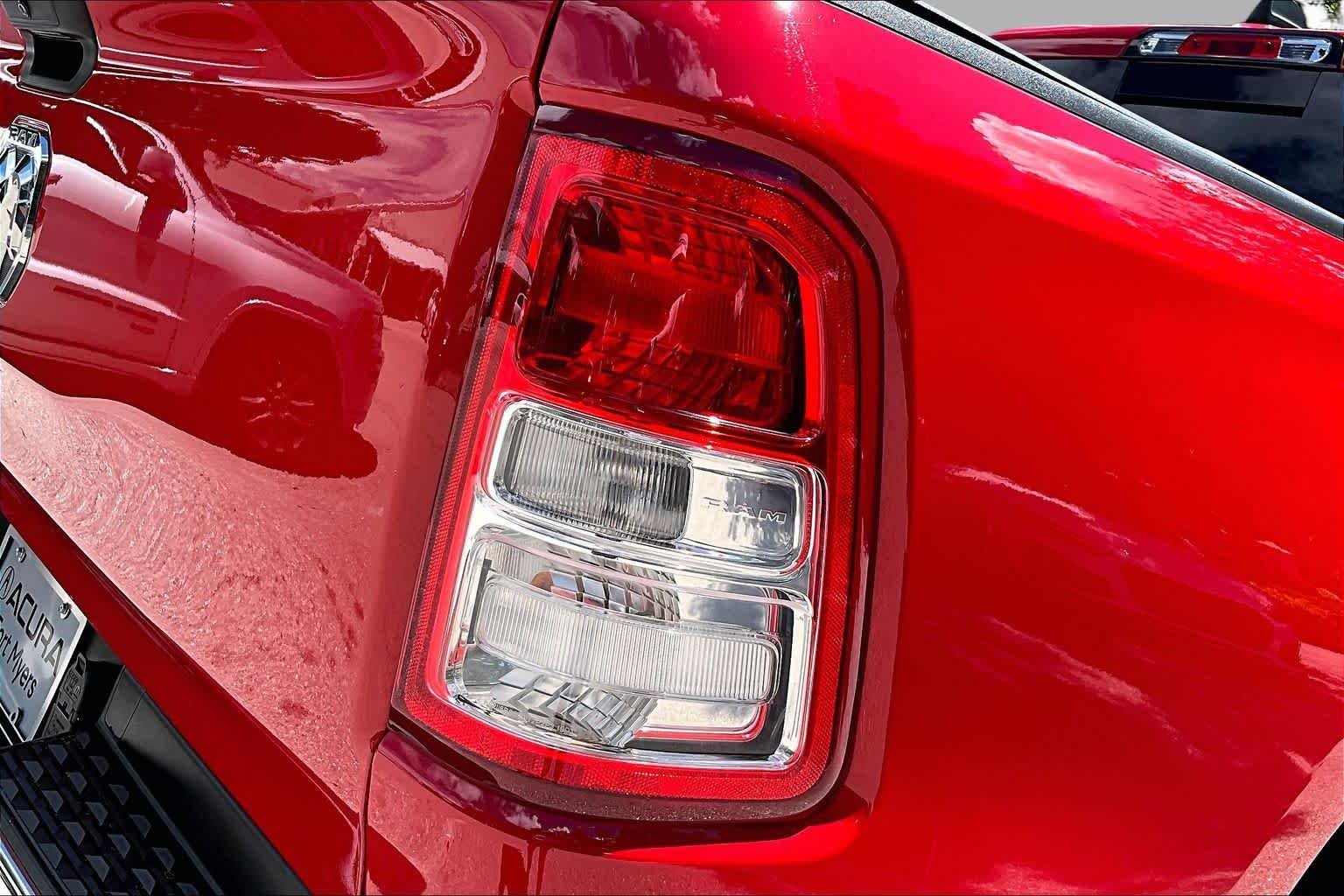 Used 2024 Flame Red Clearcoat Ram Big Horn image 29