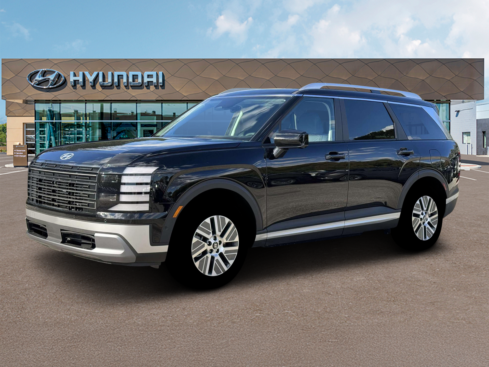 New 2026 Black Hyundai SEL Premium 7P image 2