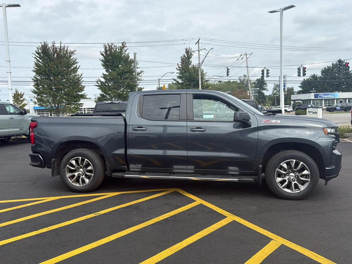 Used 2021 Shadow Gray Metallic Chevrolet RST image 2