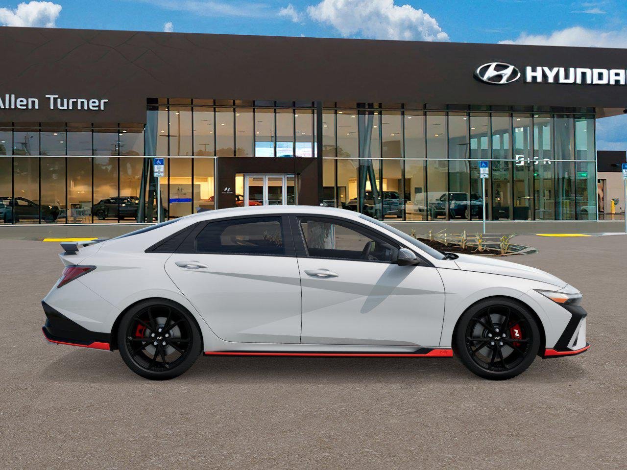 New 2026 Atlas White Hyundai Sedan image 7