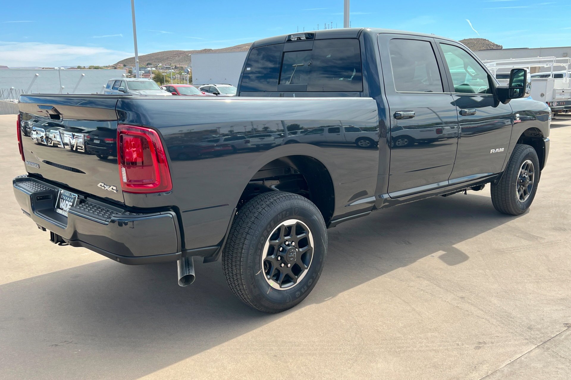 New 2026 Forged Blue Metallic Exterior Paint RAM Laramie image 6