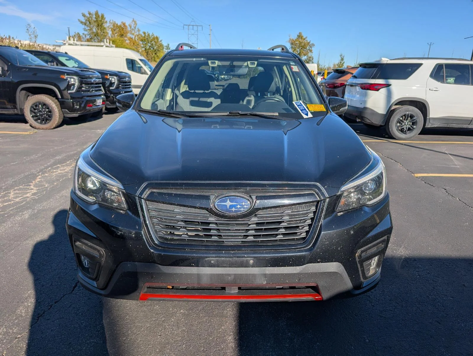 Used 2021 Crystal Black Silica Subaru Sport image 2