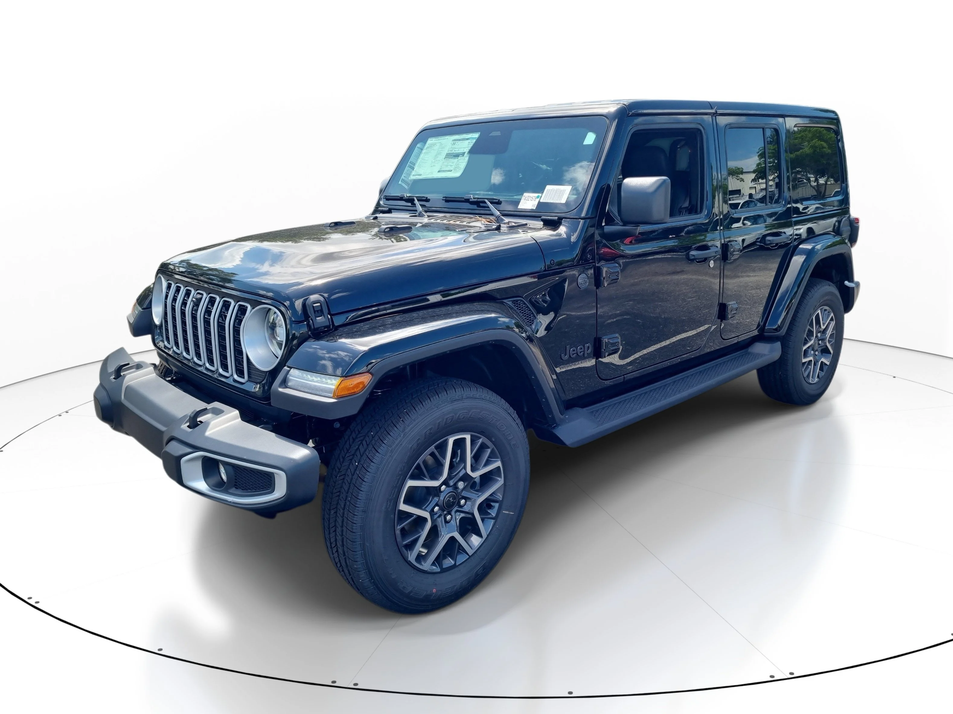 New 2026 Black Clearcoat Jeep Sahara image 3