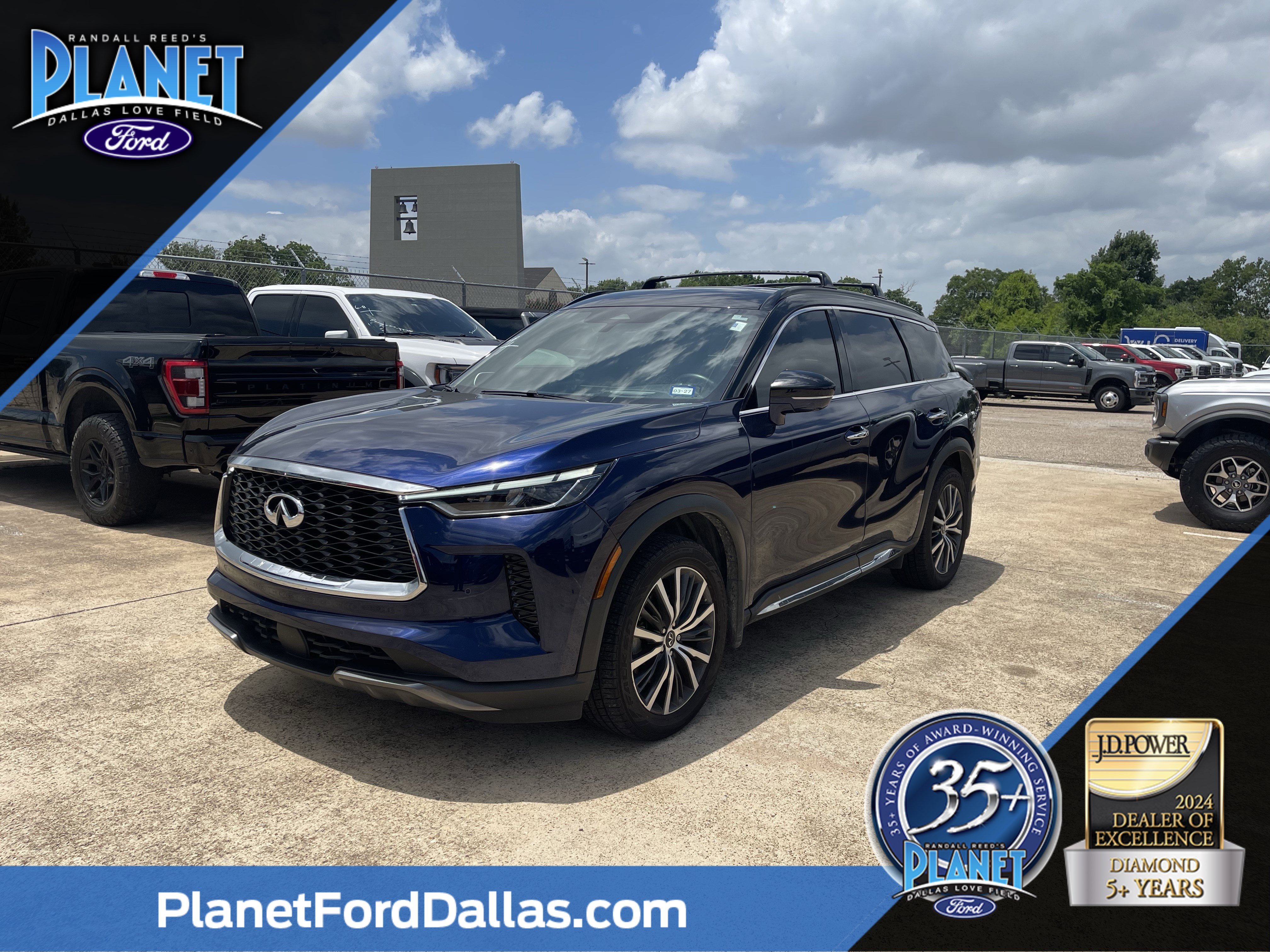 Used 2024 Blue / Black INFINITI Autograph image 1