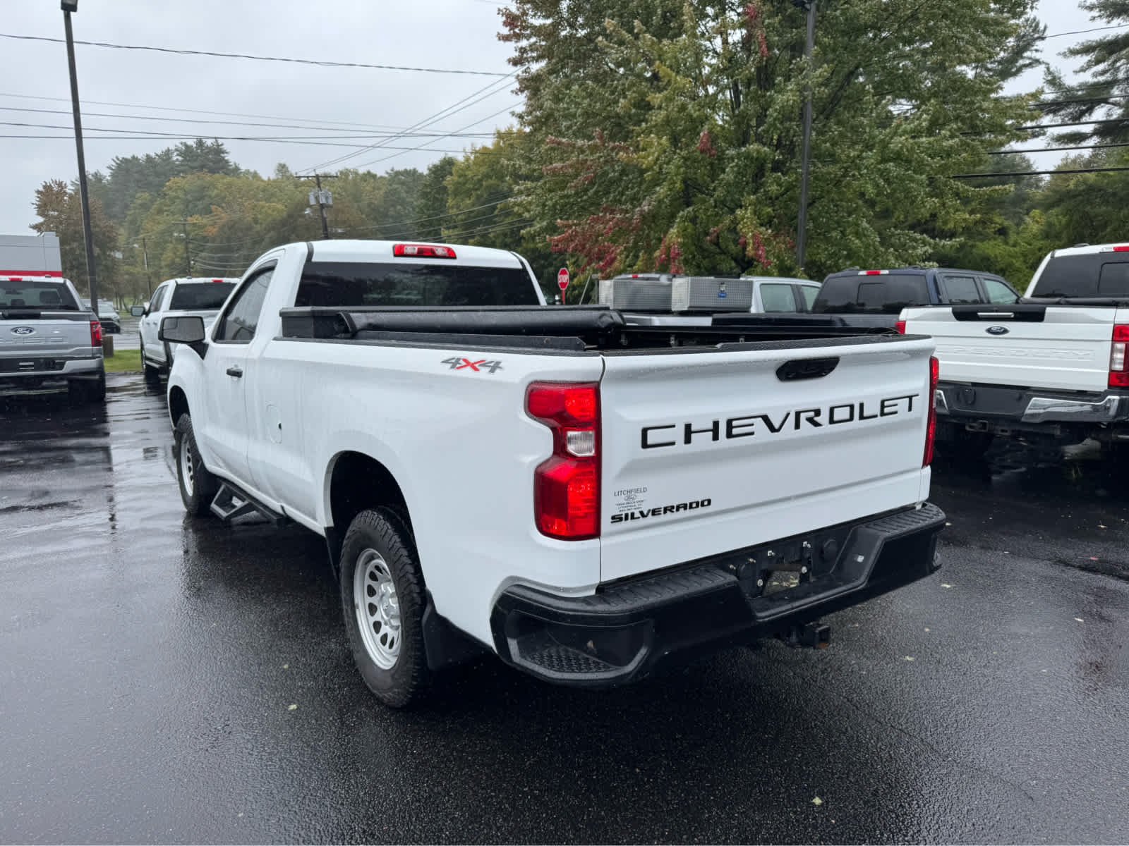 Used 2022 Summit White Chevrolet Work Truck image 3