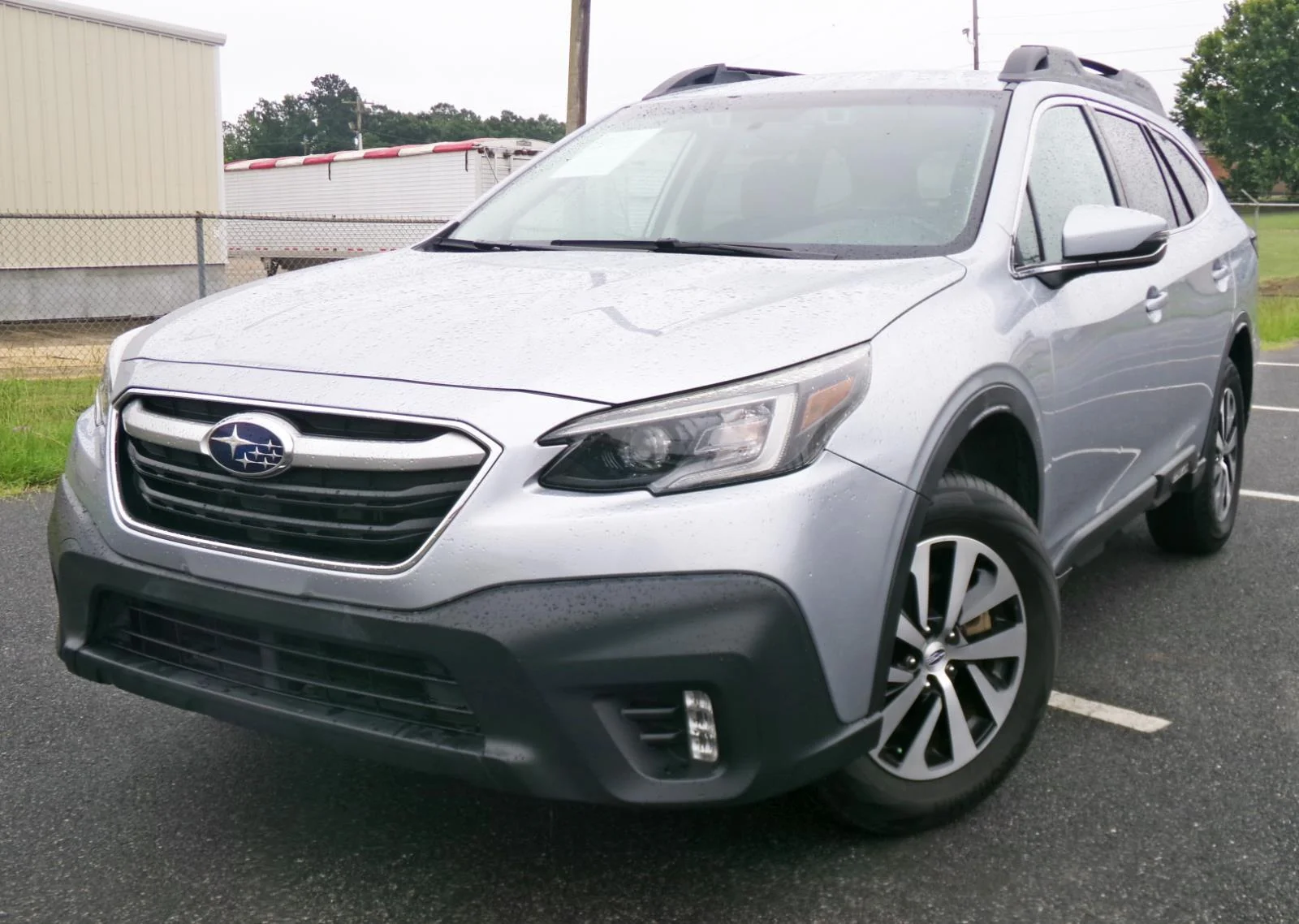 Used 2021 Ice Silver Metallic Subaru Premium image 1