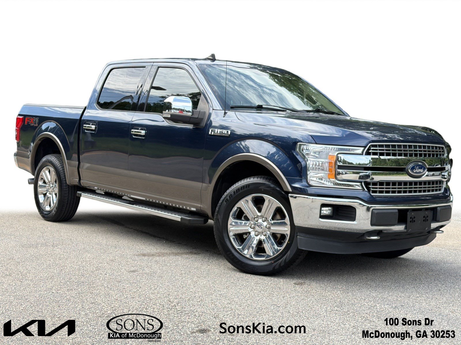 Used 2019 Royal Blue Ford LARIAT image 1
