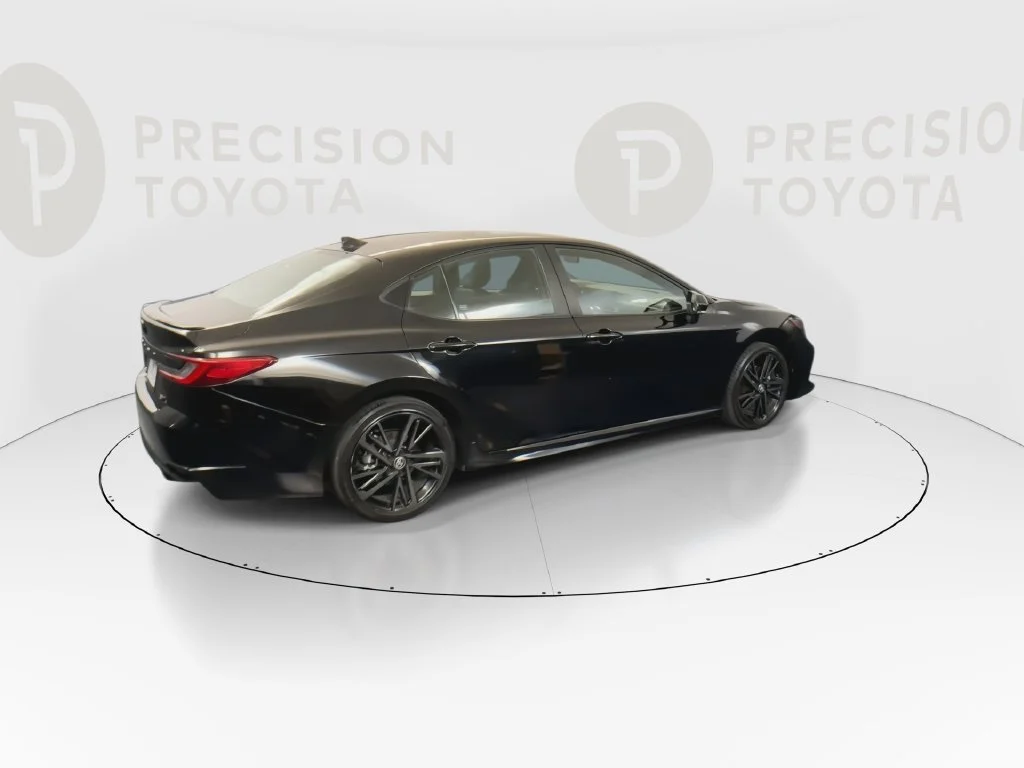 Used 2025 Midnight Black Metallic Toyota XSE image 10