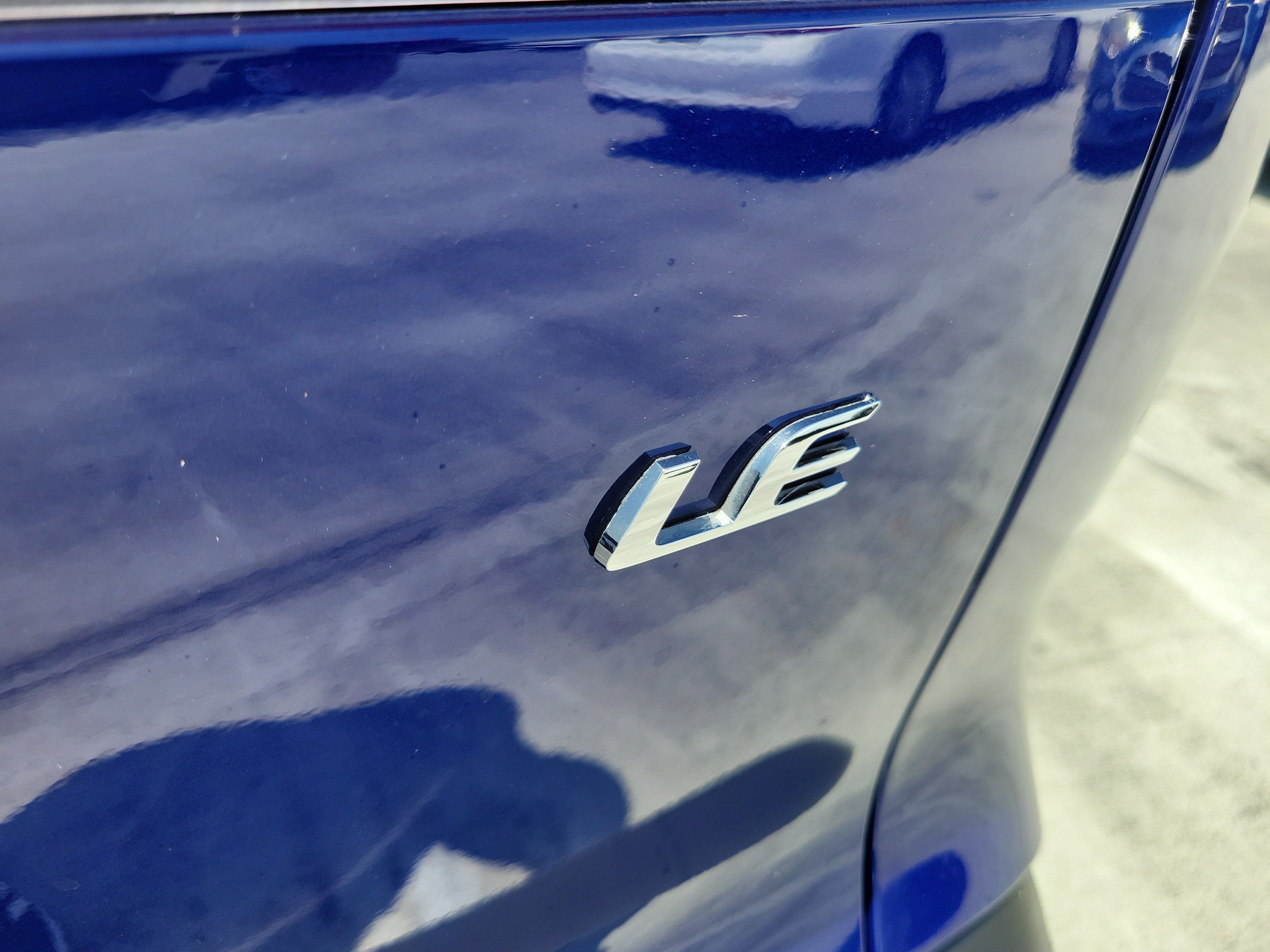 Used 2024 Blue Toyota LE image 8