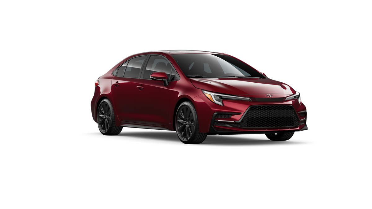New 2026 Ruby Flare Pearl Toyota SE image 15