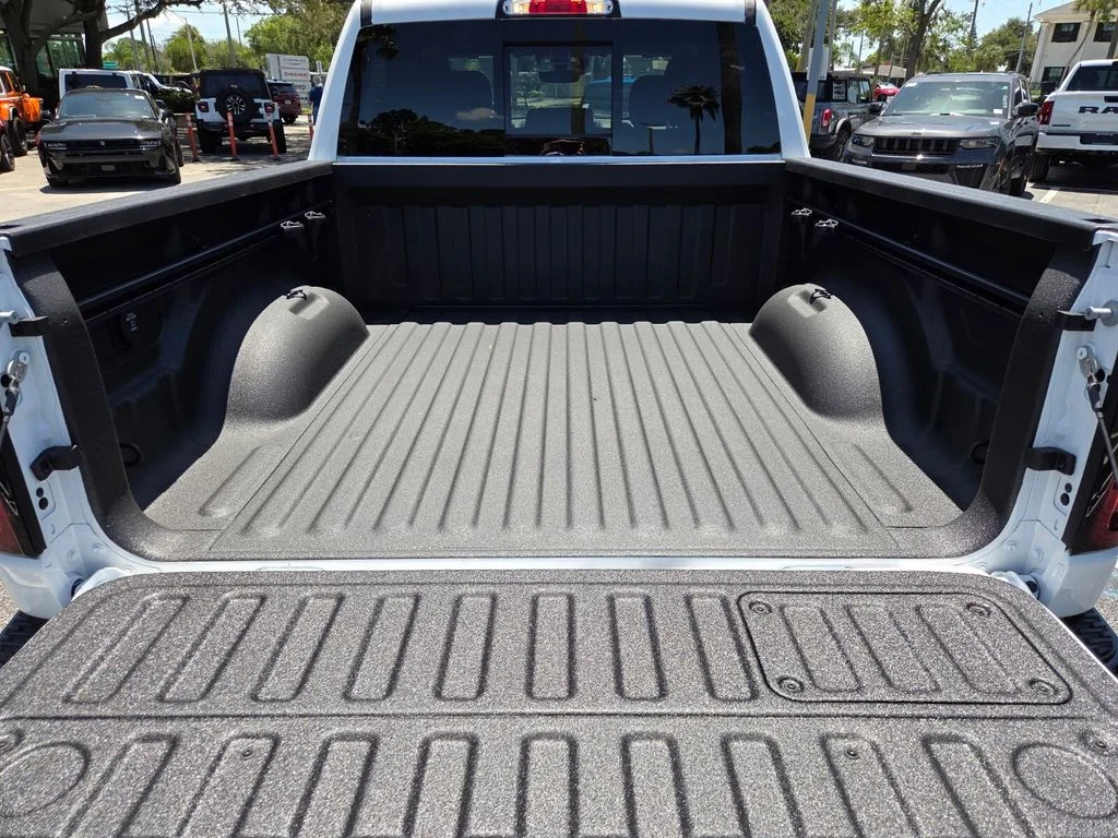 New 2026 Bright White Clear-Coat Exterior Paint RAM Laramie image 9