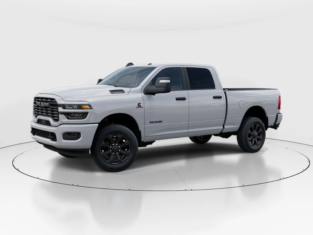 New 2026 Bright White Clear-Coat Exterior Paint RAM Big Horn image 2