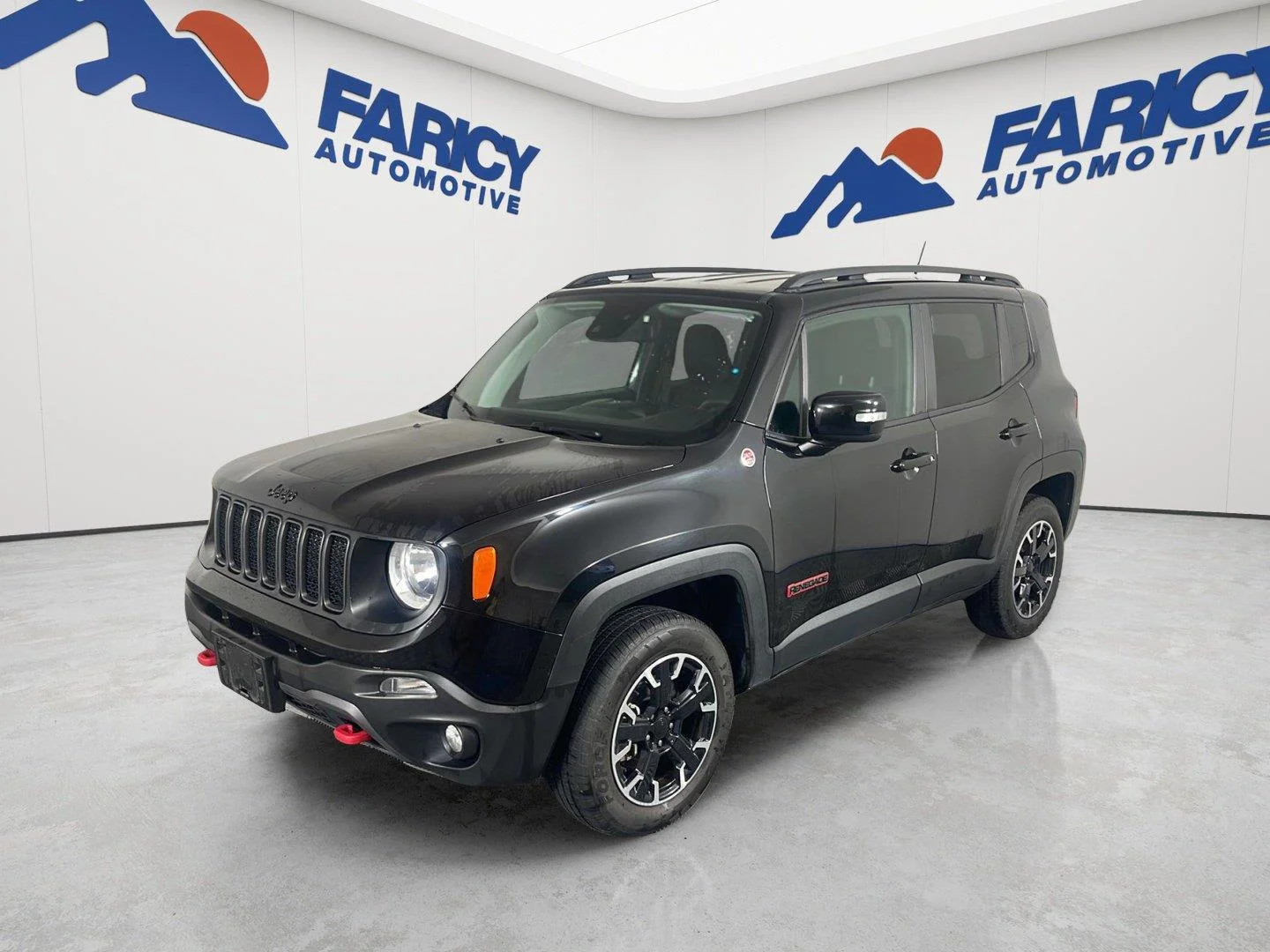 Used 2023 Black Clearcoat Jeep Trailhawk image 1