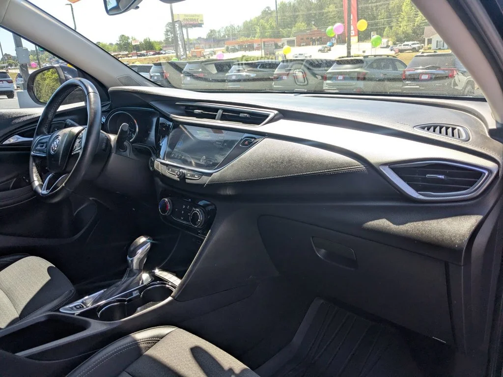 Used 2021 Dark Moon Blue Metallic Buick Preferred image 27