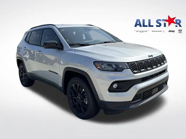New 2026 Silver Jeep Latitude image 1