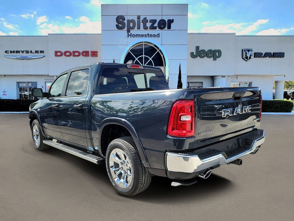 New 2026 Forged Blue Metallic Exterior Paint RAM Big Horn/Lone Star image 3