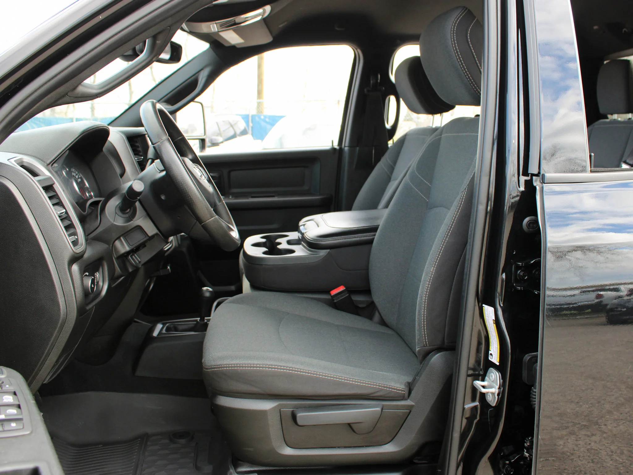 Certified Used 2023 Black RAM Tradesman * No Accidents | Diesel | Rear Air Suspension | Bedliner | Apple CarPlay | Backup Camera image 3