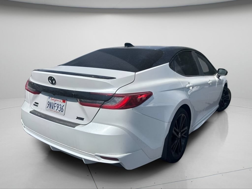 Used 2025 Midnight Black Metallic Toyota XSE image 5