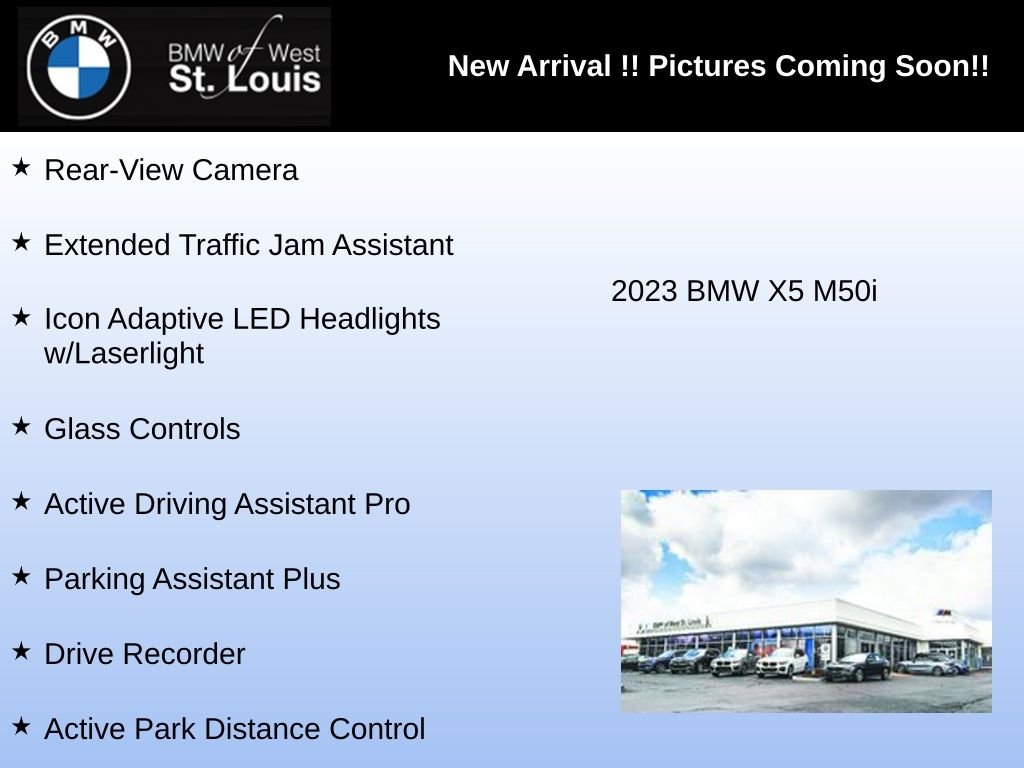 Used 2023 White BMW M50i image 4