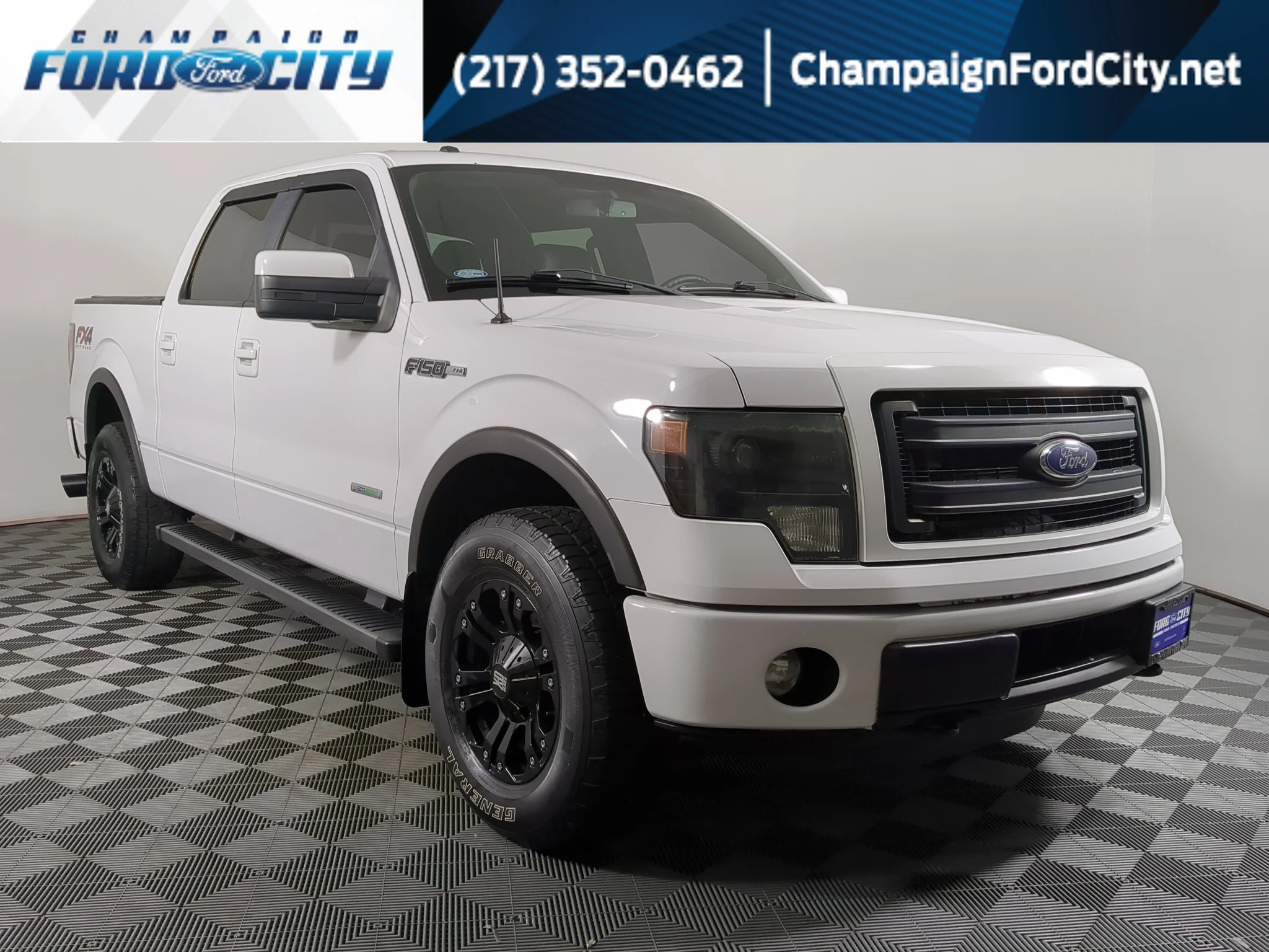 Used 2014 White Ford FX4 image 1