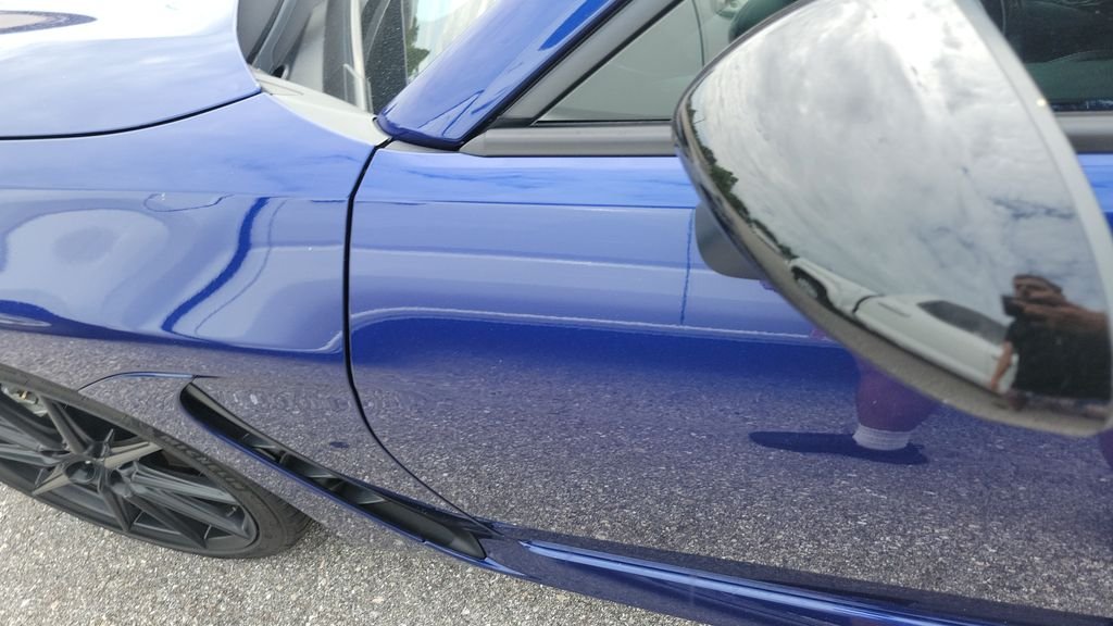 Certified Used 2025 Blue Toyota Premium image 3