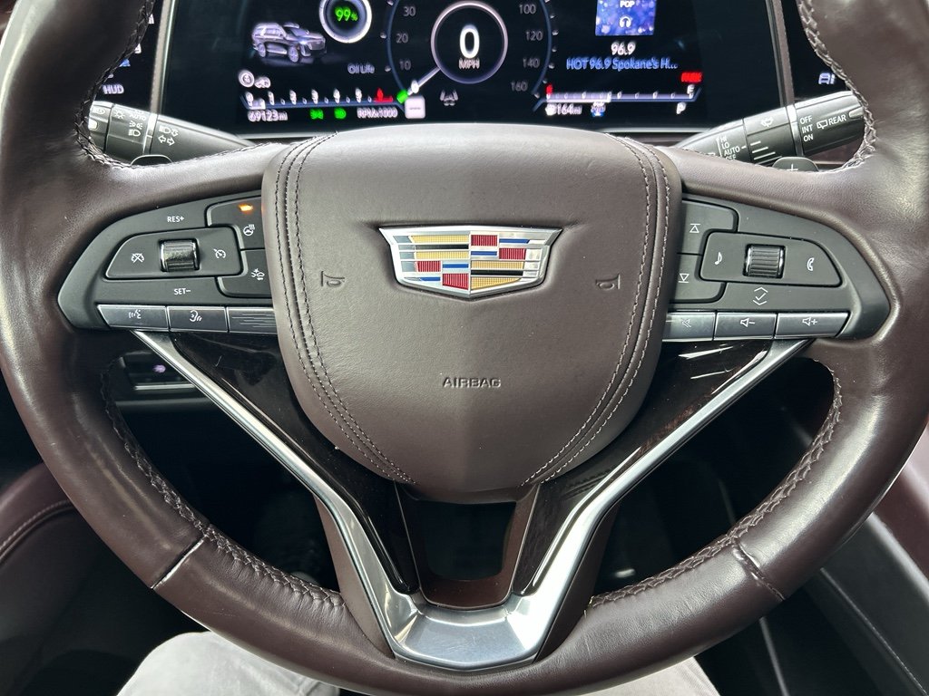 Used 2022 Dark Moon Blue Metallic Cadillac Premium Luxury Platinum image 26