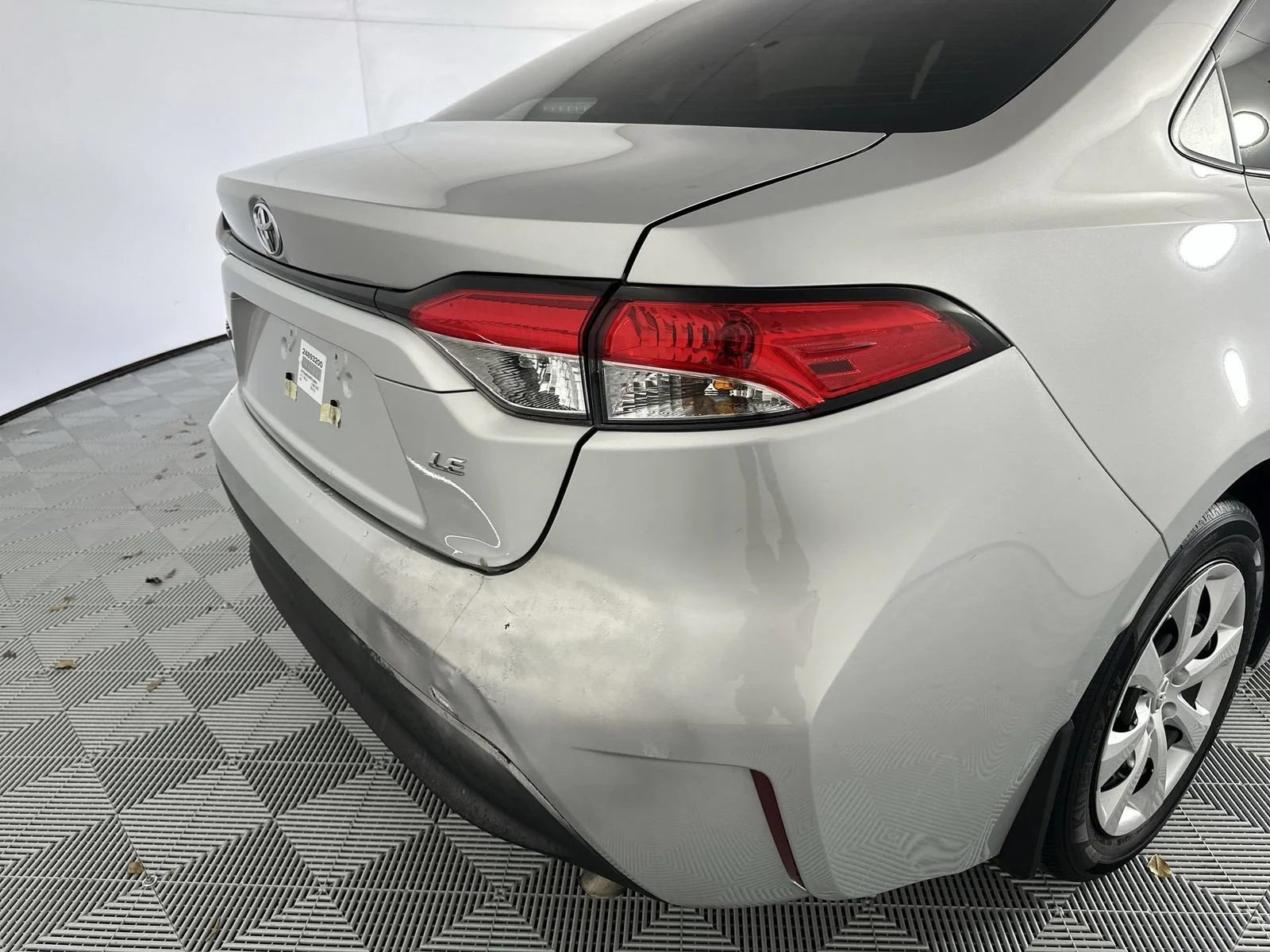 Used 2024 Silver Toyota LE image 26