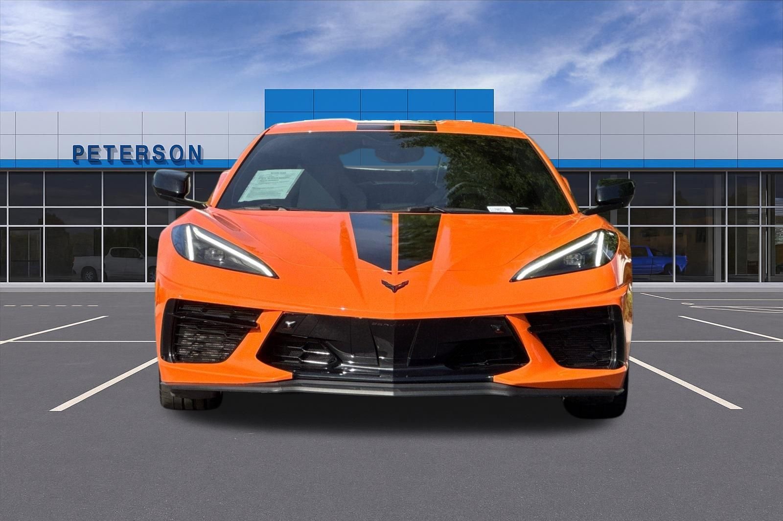 Used 2023 Orange Chevrolet Stingray image 9