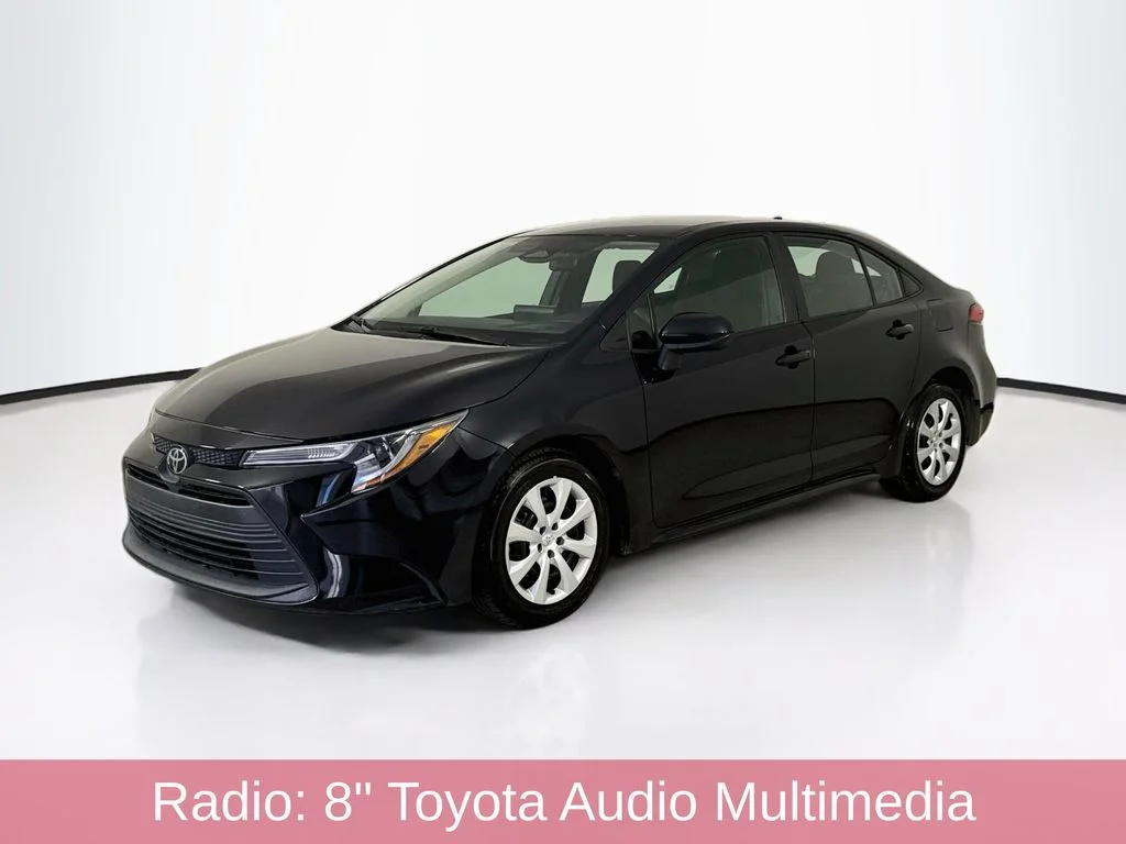 Used 2024 Black Toyota LE image 3