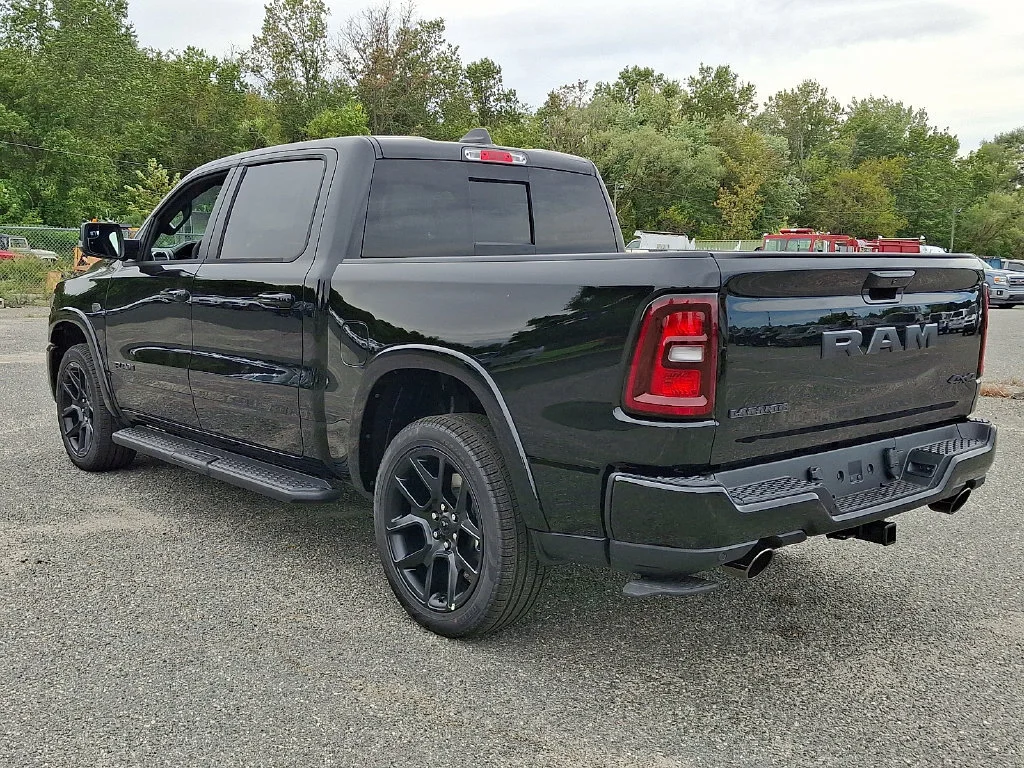 New 2027 Diamond Black Crystal Pearl-Coat Exterior Paint RAM Laramie image 6