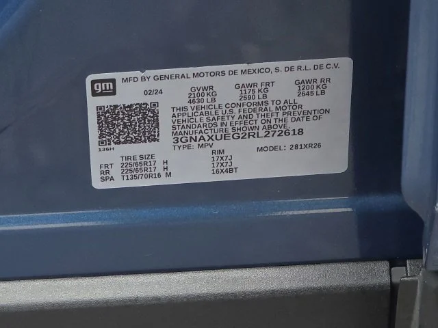 Used 2024 Blue Chevrolet LT image 35