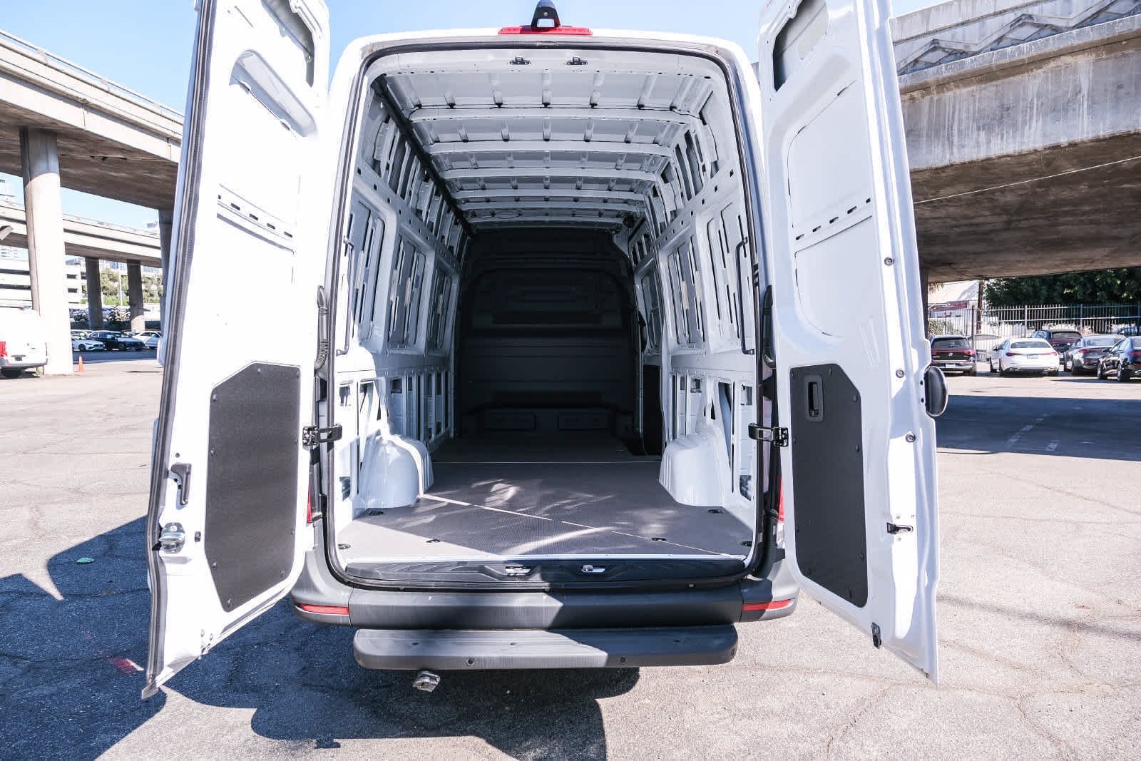 New 2025 Arctic White Mercedes-Benz Cargo 170 WB High Roof RWD Electric Motor image 25