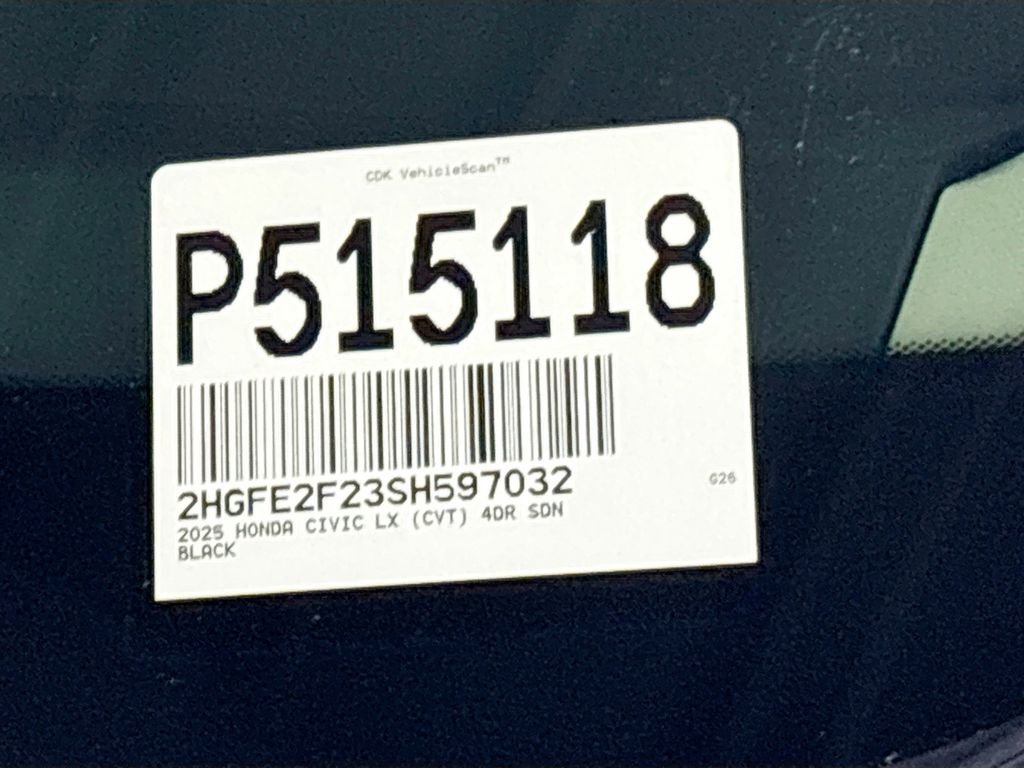 Used 2025 Meteorite Gray Metallic Honda LX image 24