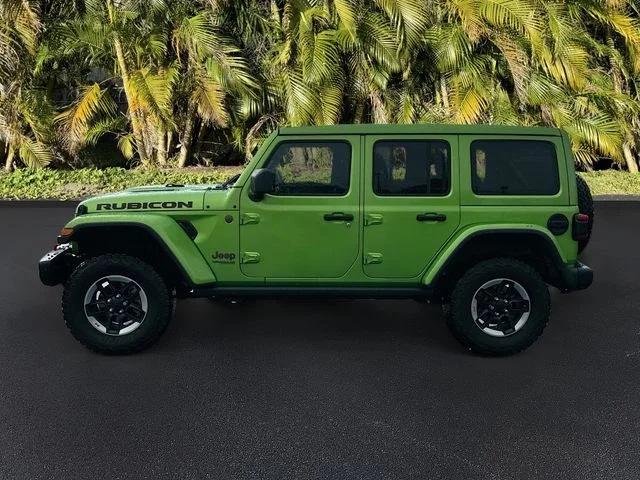 Used 2019 Green Jeep Unlimited Rubicon image 8