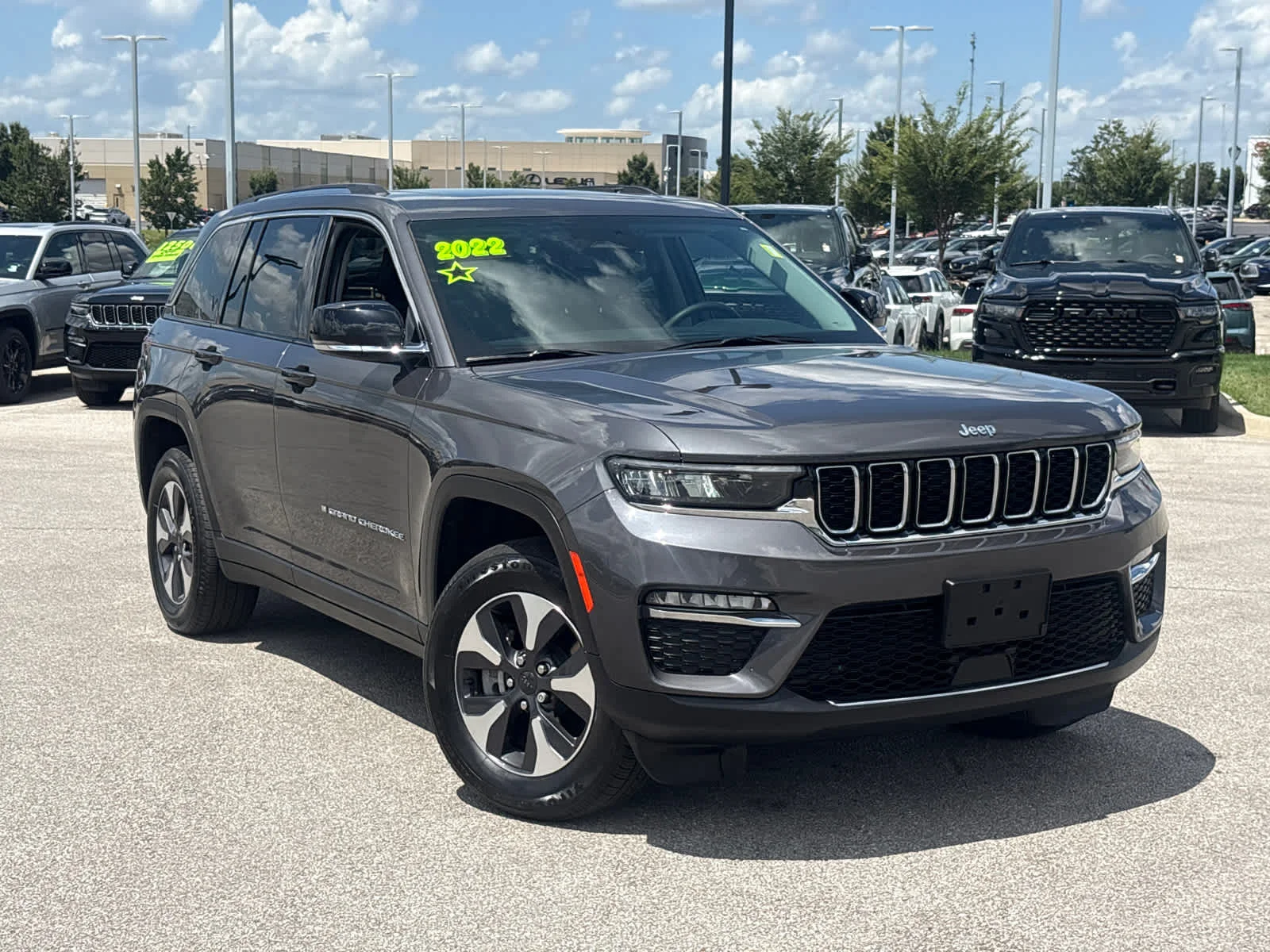 Used 2022 Jeep Grand Cherokee 4xe with VIN 1C4RJYB61N8760080 for sale in Kansas City