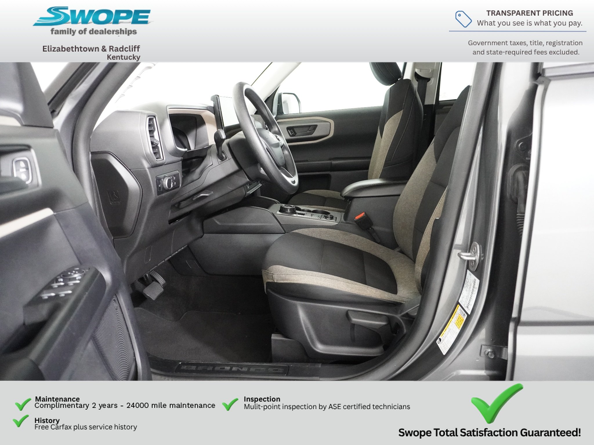 Used 2025 CARBONIZED GRAY METALLIC Ford Big Bend image 12