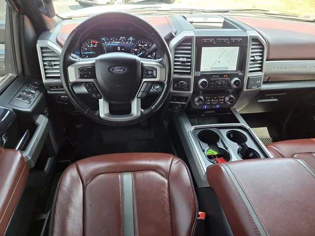 Used 2021 White Metallic Ford Platinum image 12