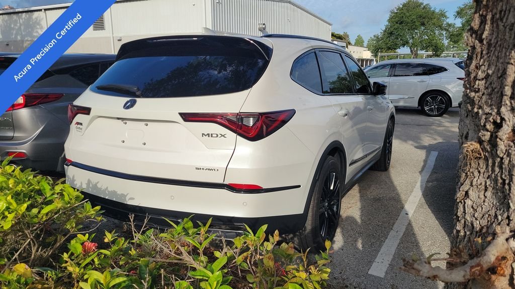 Certified Used 2026 Platinum White Pearl Acura SH-AWD A-Spec with Advance Package image 4