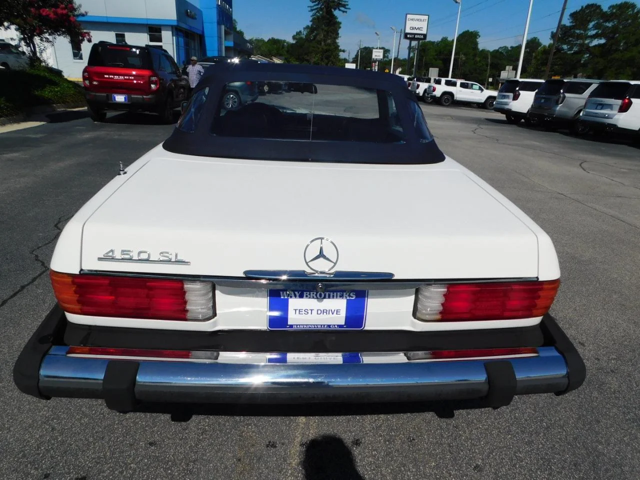 Used 1980 White Mercedes-Benz Convertible image 7