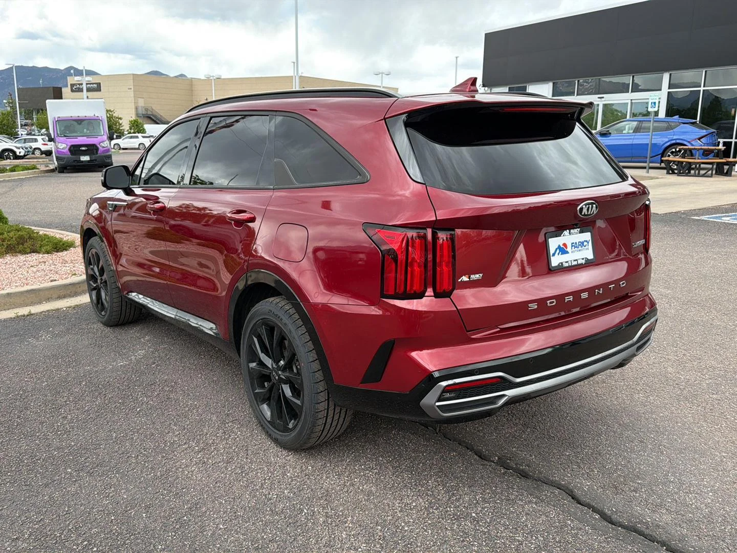 Used 2021 Passion Red Tintcoat Kia SX Prestige image 7